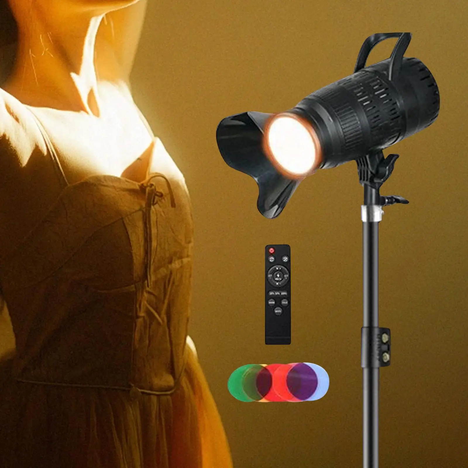 Photography Video Light Lamp 3200K-6500K Studio Light for Make up Video Recording Filming Live Streaming Vlogging Portrait