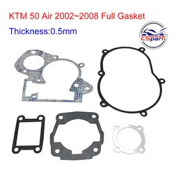 Gasket For KTM50 SX 50  MINI 50CC 50SX 2002-2009 JR SR ADVENTUR Air Cooled Engine