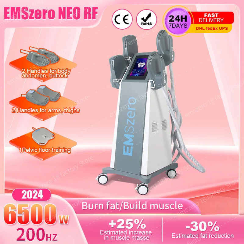 Professional DLS-EMSZERO Sculpting  Machine EMS Body Slimming 2025  PRO Muscle Stimulation Fat Removal EMSzero