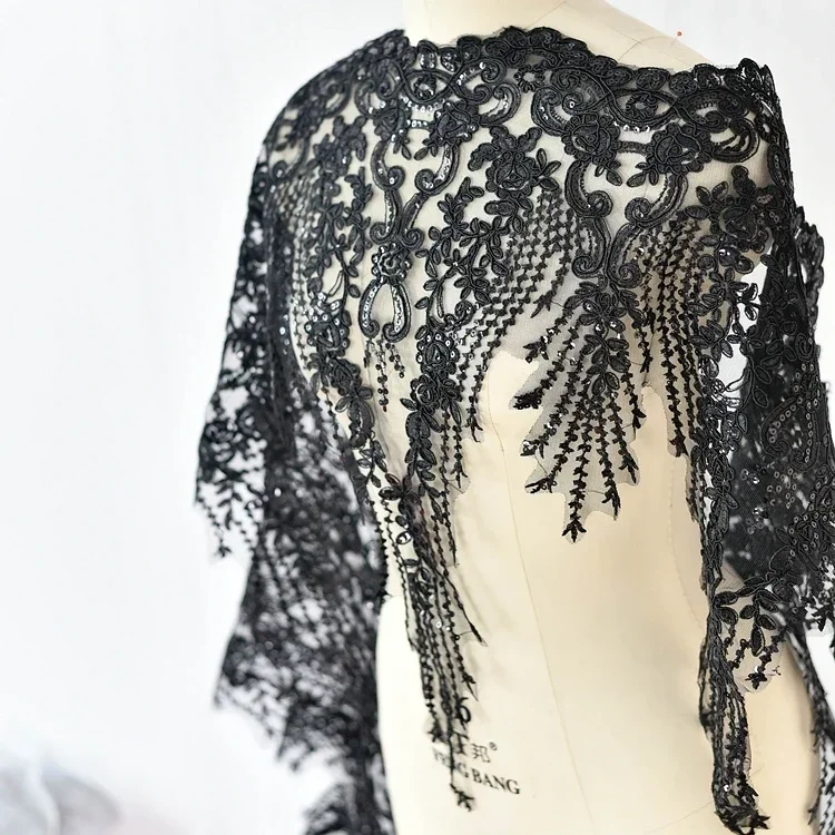 3Meters.Sequin Border Lace Trimming,Wedding Dress,Decorative Tablecloth,DIY Headdress,Multiple Colors Can Be Selected Custom