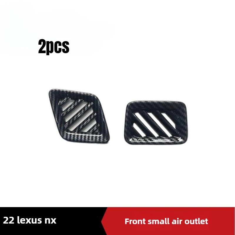 لسيارة لكزس NX 260 350 2022-2023 تعديل داخلي لمنفذ الهواء، منفذ هواء أمام منفذ هواء صغير