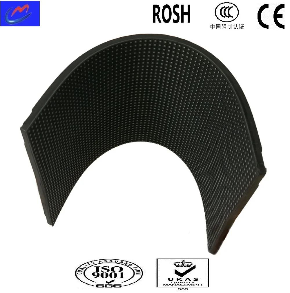 P4 Flexible LED Display Module 256x128mm 240x120mm High Refresh Ad Screen Panel