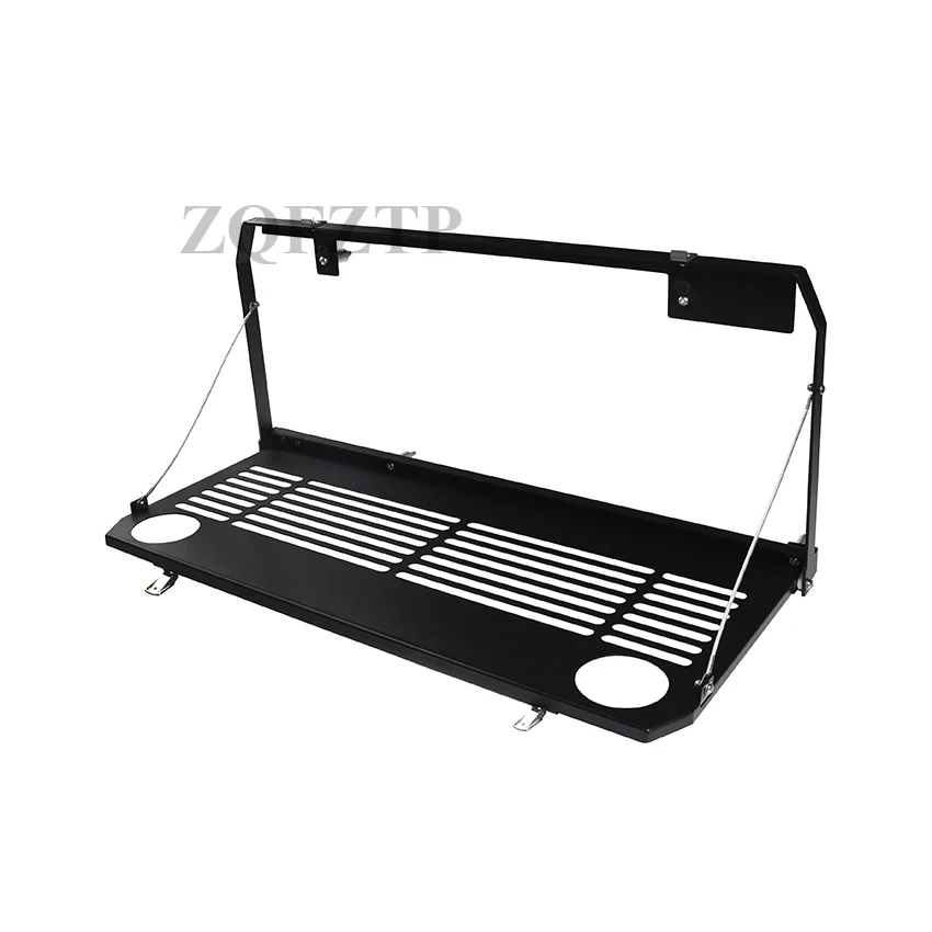 

For Jeep Wrangler JL 2018-2022 Rear-Tailgate Storage Rack Foldable Table Rear Door Storage Shelf Rack