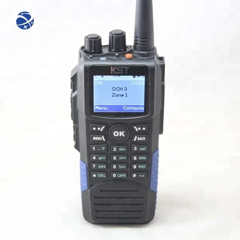 Ready Stock Digital Mobile Radio DMR KST DM-8000 Two Way Radio High Quality Walkie Talkie with LCD Display