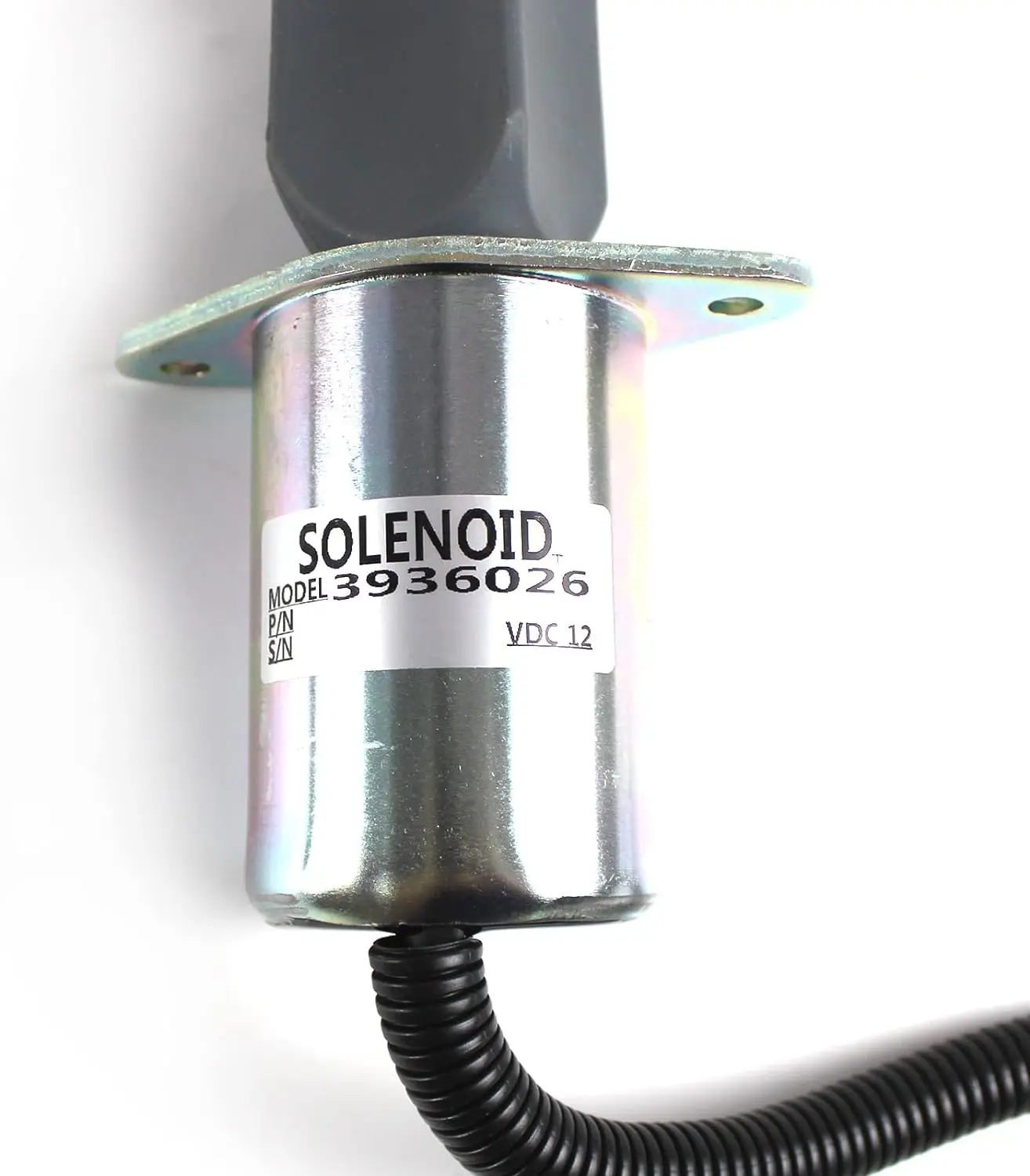 Solenoide de apagado de combustible para autocaravanas, válvula solenoide de parada, 12v, 5.9l, 8.3l, Cummins, Dodge Ram, motor diésel 4b, 6b, 6c