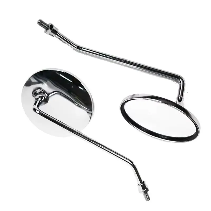 

8mm/10mm Motorcycle Side Mirrors for Honda Yamaha Suzuki Lifan Haojue Kymco 50cc-100cc-250cc Scooter E-Bike Rear View Glasses
