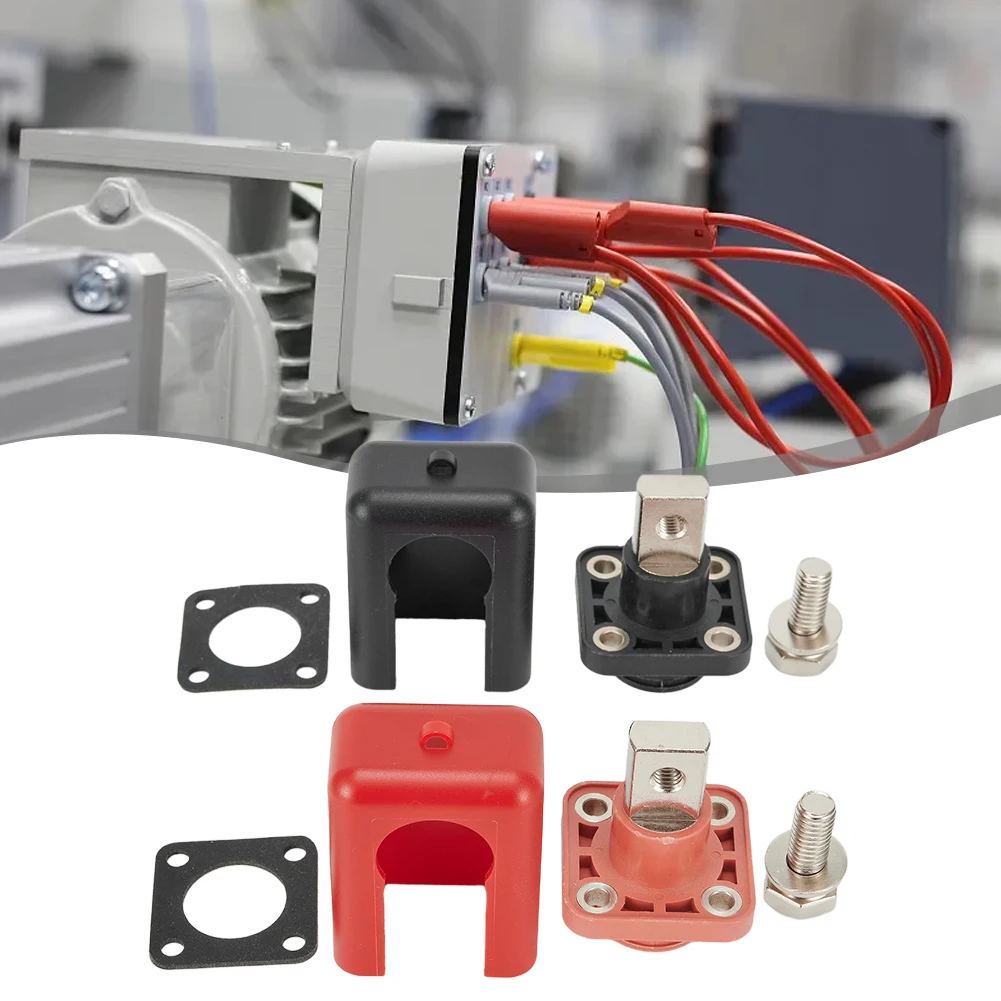 Post Terminal Post Materials Red+Black Terminal Battery 200A All Copper Connector High Quality Lithium Battery