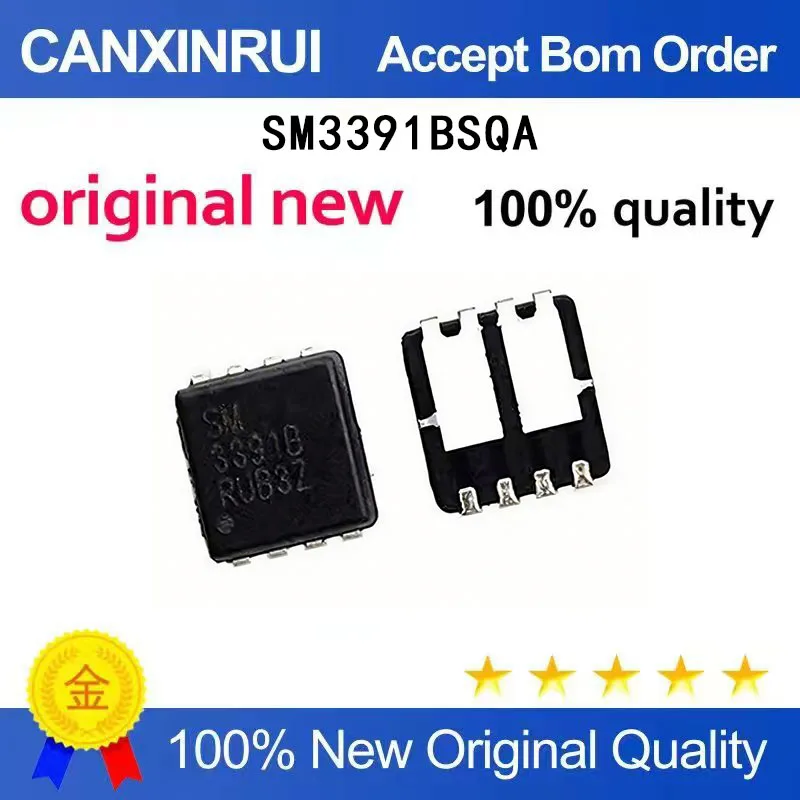 

(5-100 шт.) Упаковка SM3391BSQA DFN3X3-8L N-канальный полевой транзистор MOSFET