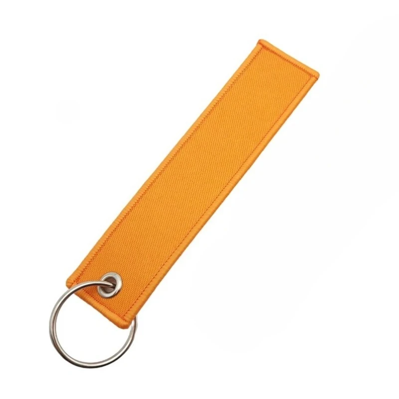 Personalisiertes Gurtband, Luftfahrt-Taschen-Schlüsselanhänger, individuelles Logo, Motorrad-Schlüsselanhänger, Druck, Name, Nummer, Stickerei, Band, Schlüsselanhänger
