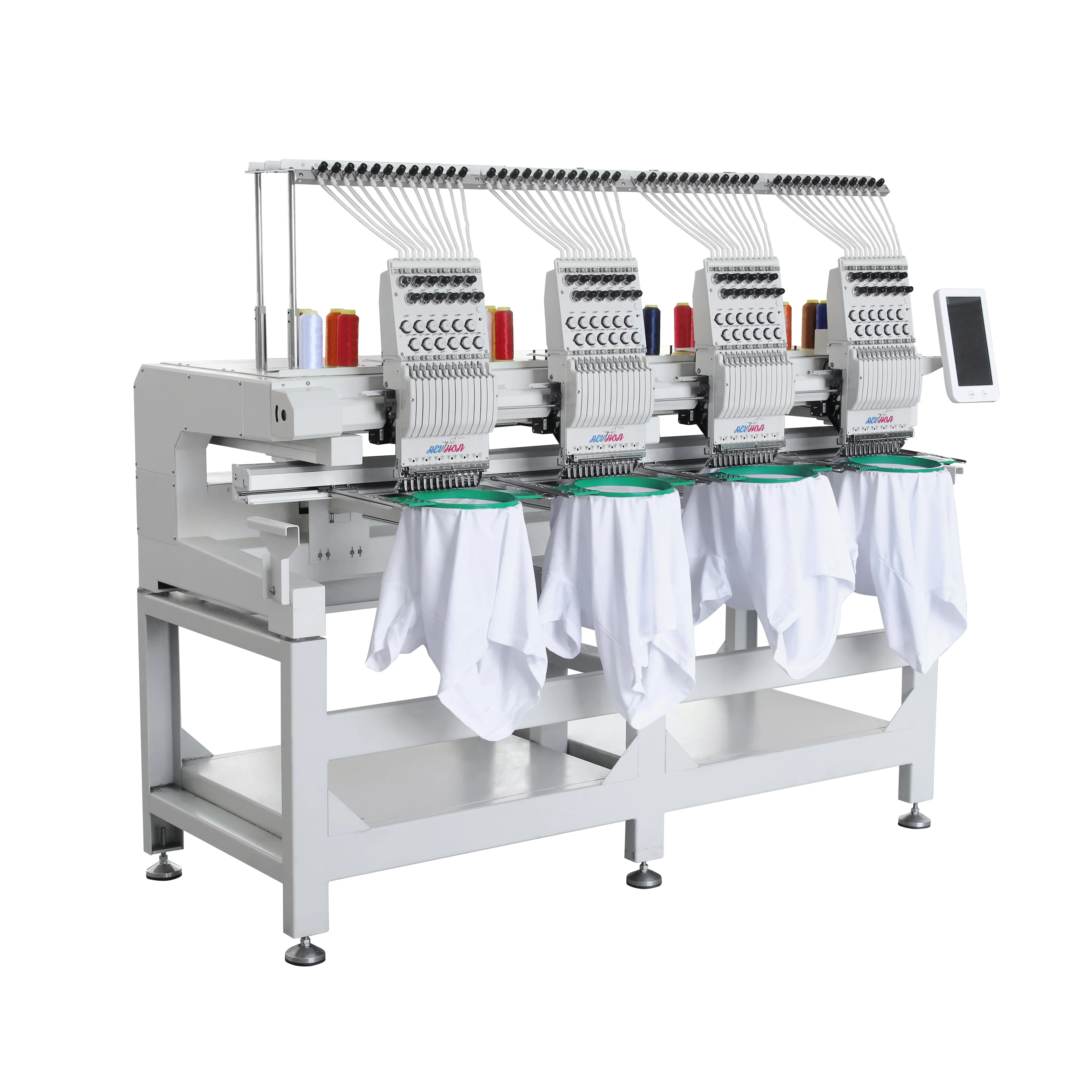 Factory Direct Revhon High Quality Cap Embroidery Machine Computerized Embroidery Machine 4 Head Embroidery Machine