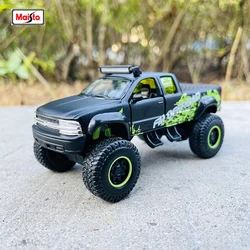 Maisto 1:43 1999 Chevrolet Silverado 4X4 big feet modified version alloy die-casting car model toy collection gift