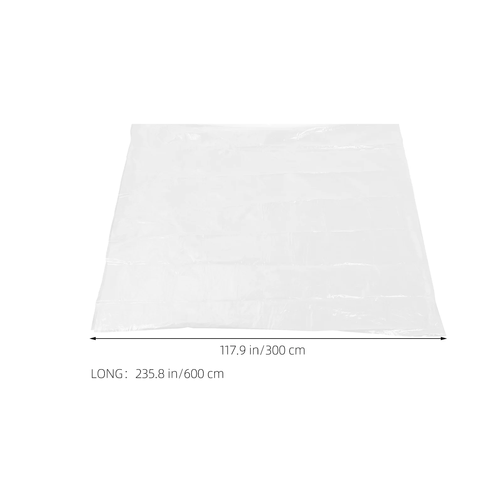 طبقة بلاستيكية شفافة شديدة التحمل مقاومة للماء والأشعة فوق البنفسجية لغطاء حماية نباتات حديقة الدفيئة