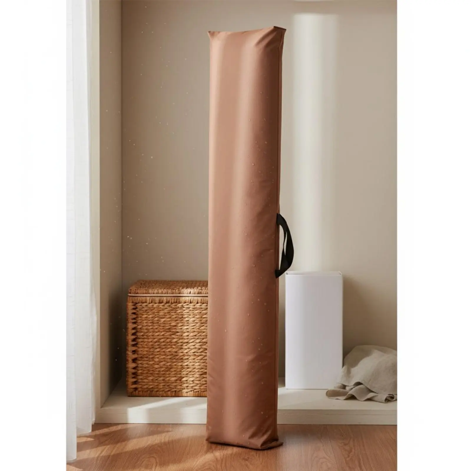 

Cooling Mat Storage Bag Thick Oxford Cloth Cooling Mat Carry Bag Household Organizer Moisture Resistant Portable Handle