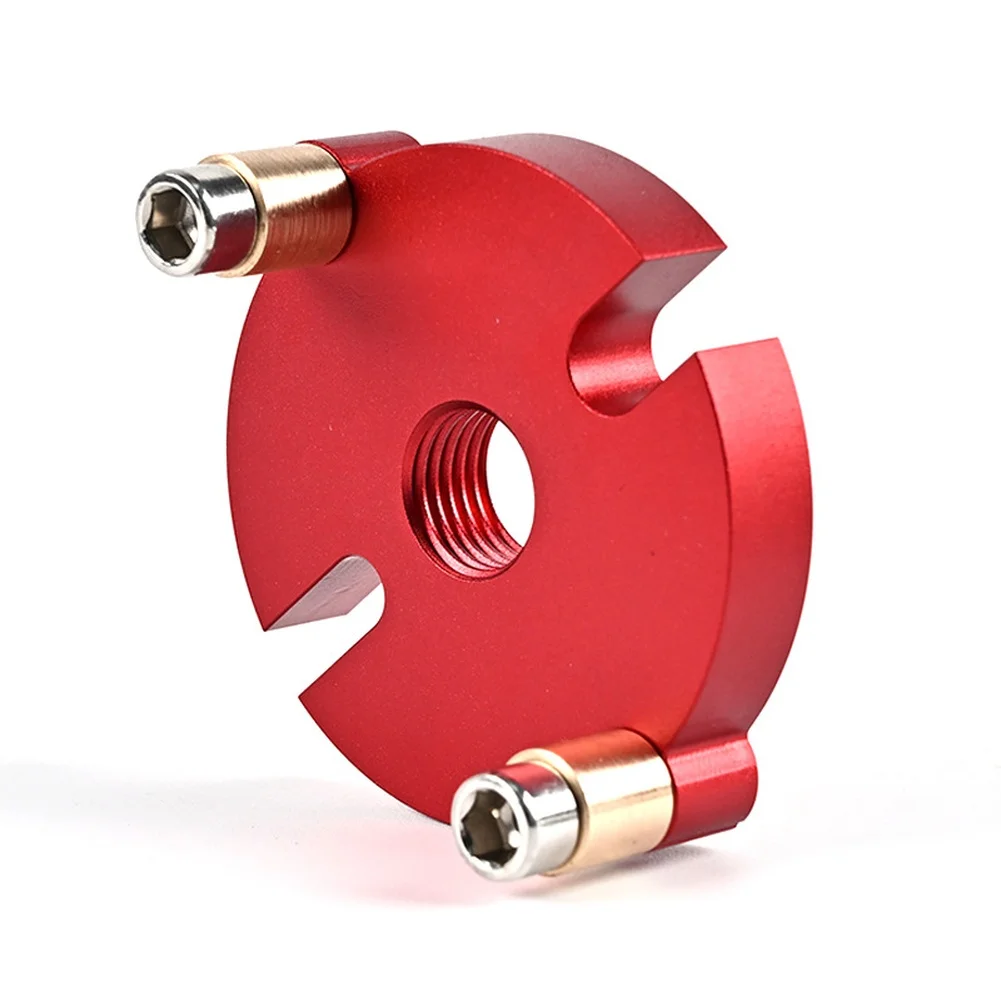 Self-Centering Vertical Dowel Jig with Ergonomic Handle and Aluminum Body for Straight Hole Drilling in Wood Assemblies