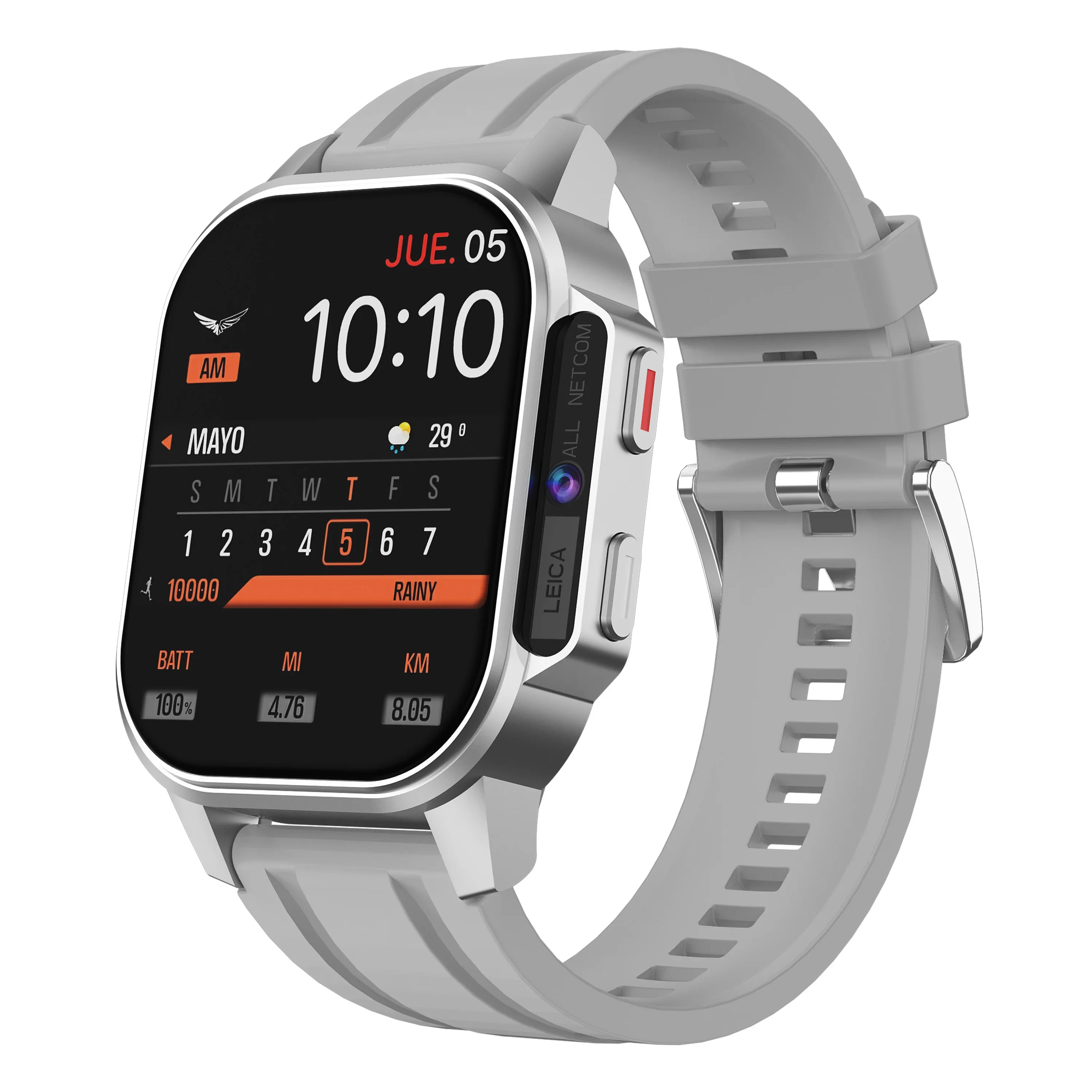 Smart Sports Watch B22 Blood Oxygen Heart Rate 2.13 Inches Amoled Screen High-resolution Video Call IP67 Waterproof 4g