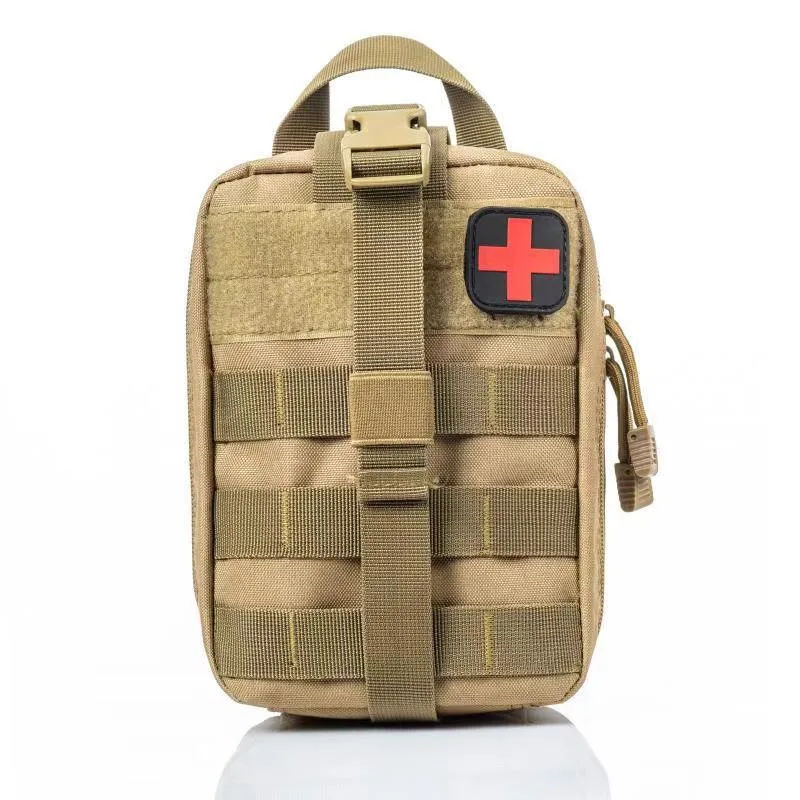 Tactical Medical Kit Accessories Kit Tactical Waist Pack Camouflage Multi-function Outdoor Climbing Survival Bag