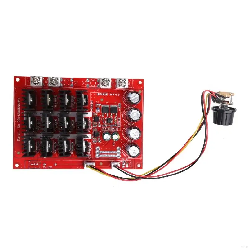 A2UD cho 10-50V 60A Điều khiển tốc độ động cơ PWM HHO Bộ điều khiển 3000W 12V 24V 48