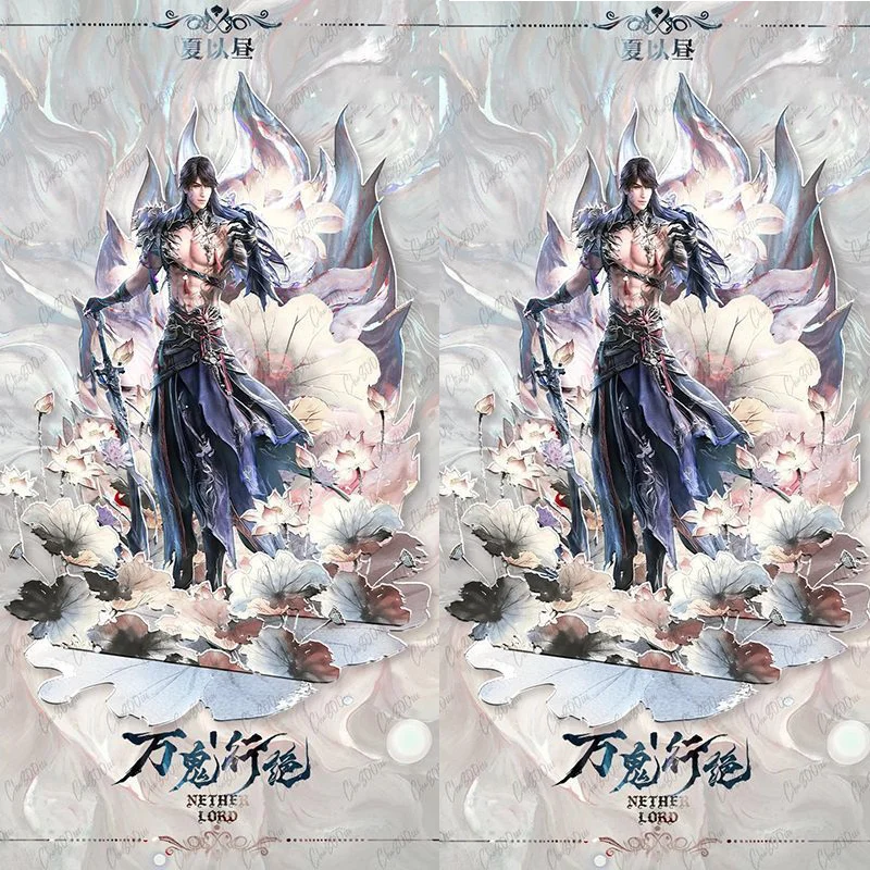 Love and Deepspace Caleb Xia Yizhou Ghosts Series Acrylic Stand Model Desk Display Plaque Decoration Collection Keychain Badge