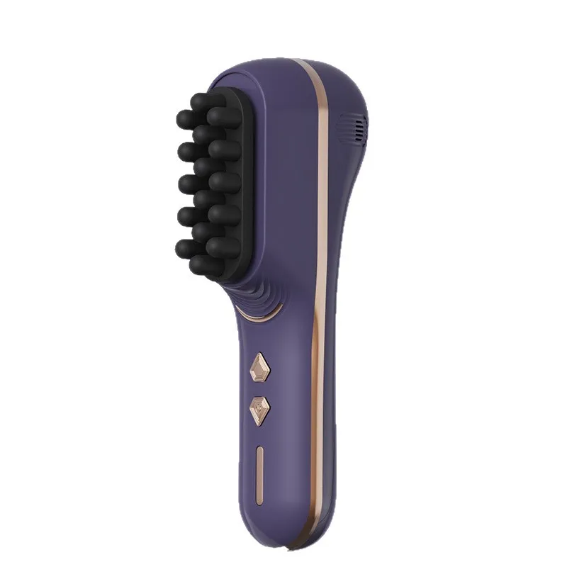 Electric Massage Comb Physiotherapy Massager Multifunctional Vibration Unclogging Meridian Head Massager
