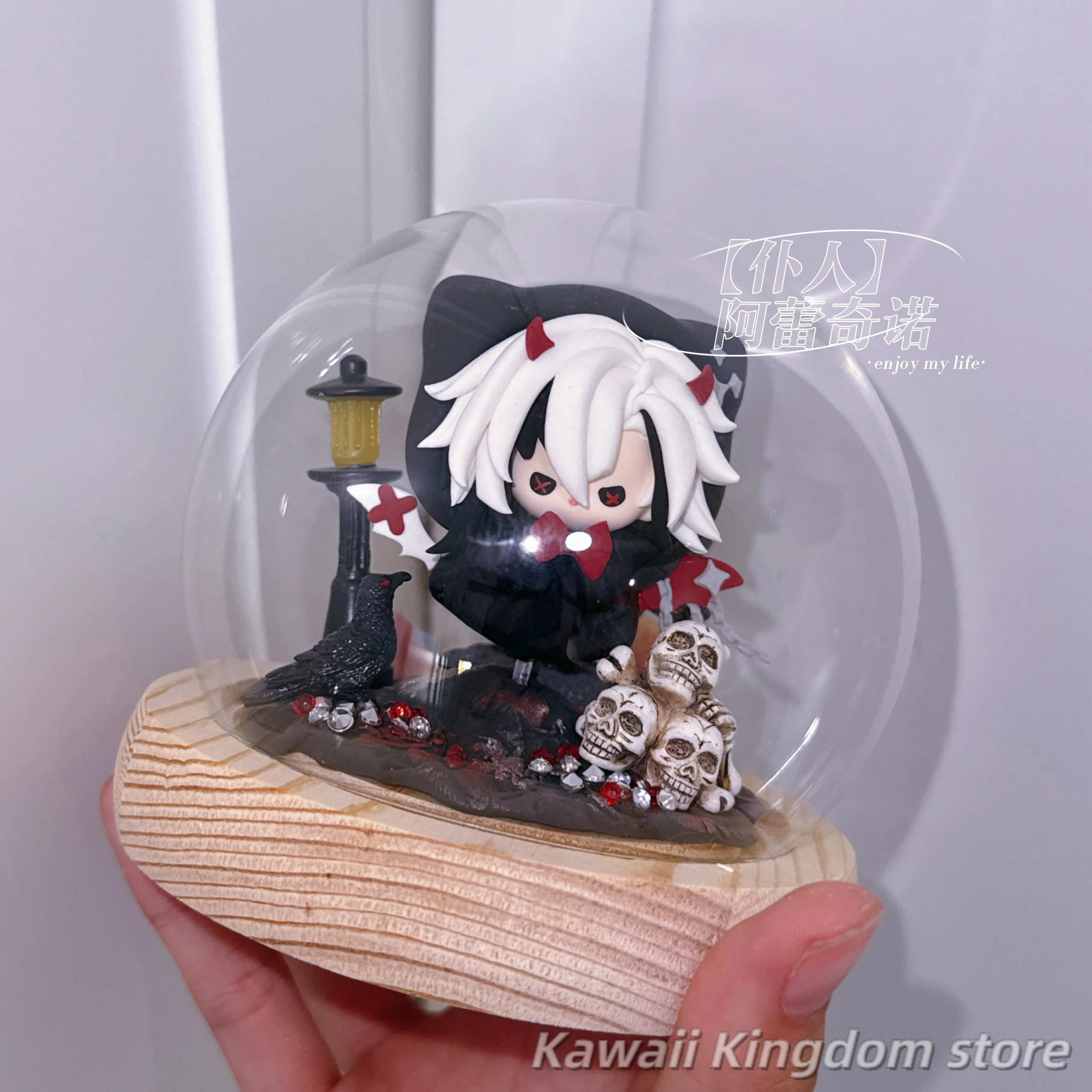 

Genshin Impact Arlecchino аниме косплей светящийся хрустальный шар глиняная фигурка талисман студенческий аксессуар подарок для фанатов