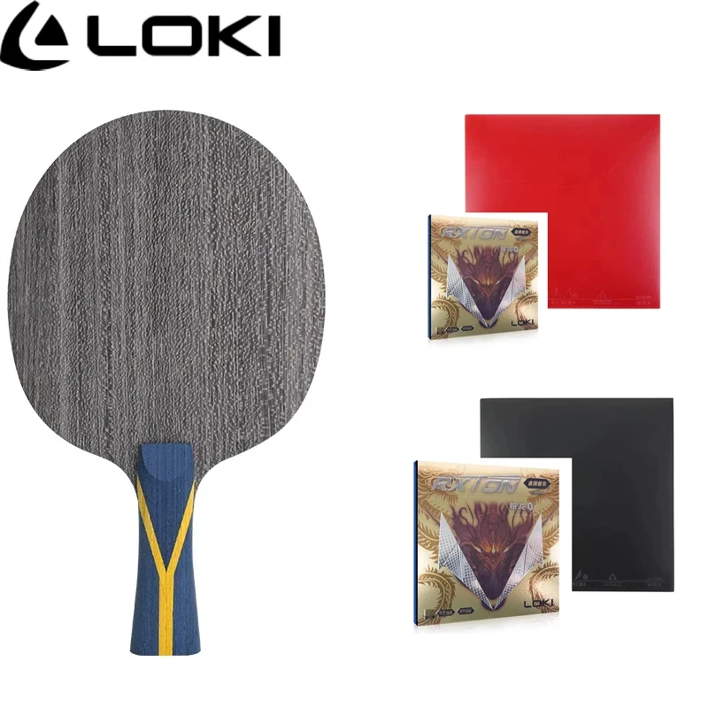 

LOKI W301 Table Tennis Blade Rackets Arthur For Professionals 5+2Ply Inner Aramid Carbon OFF+ Arc & Fast Attack Ping Pong Paddle