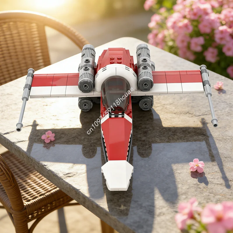 

322pcs MOC Star Battle Z Headhunter Smaller Sleeker Model Building Blocks Construction Christmas Gifts Creative Idea Toys Brick