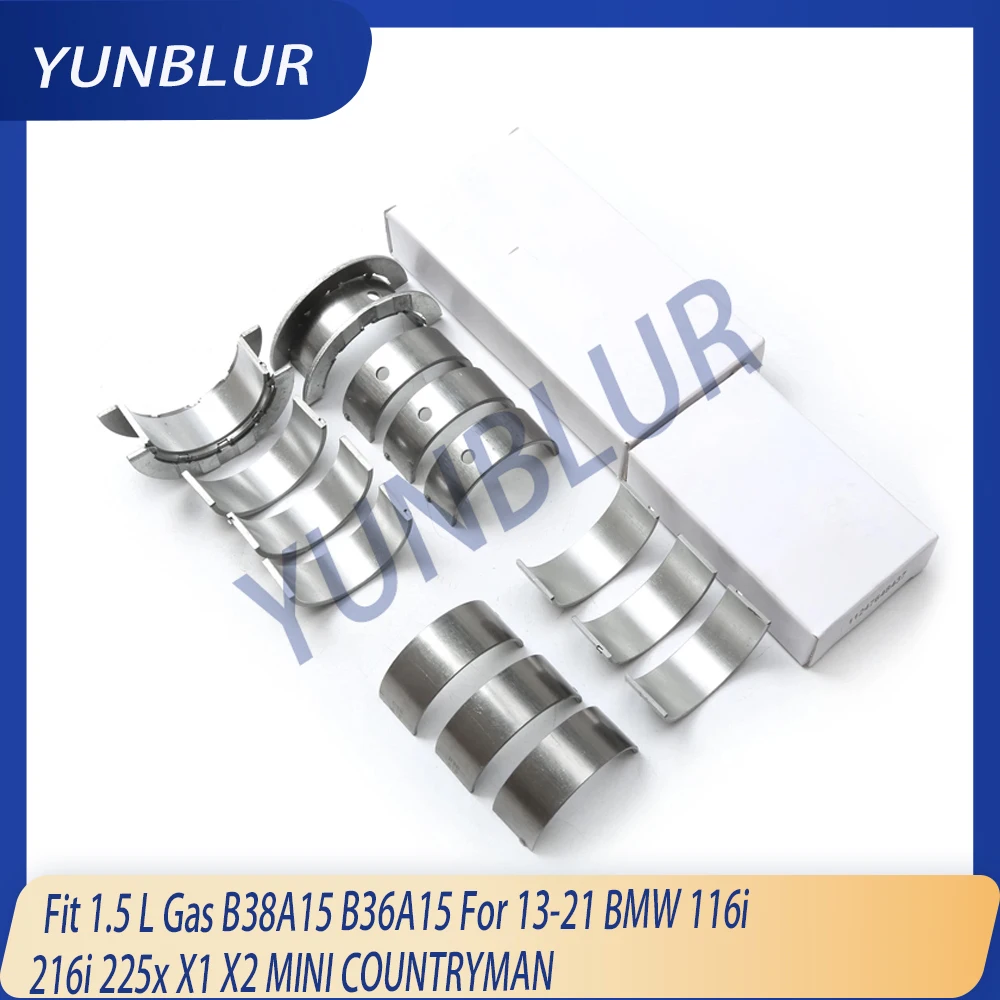 

STD Engine Parts Main & Con-rod Bearing Set Kit Fit 1.5 L Gas B38A15 B36A15 For 13-21 BMW 116i 216i 225i X1 X2 MINI COUNTRYMAN