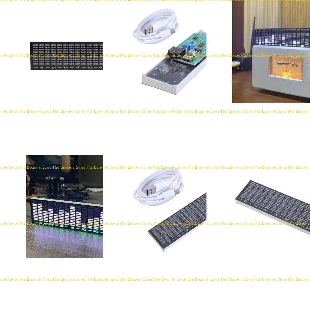 

12PF LED Music Spectrum Rhythm Light LED Rhythm for Unique game & Homes Experiences