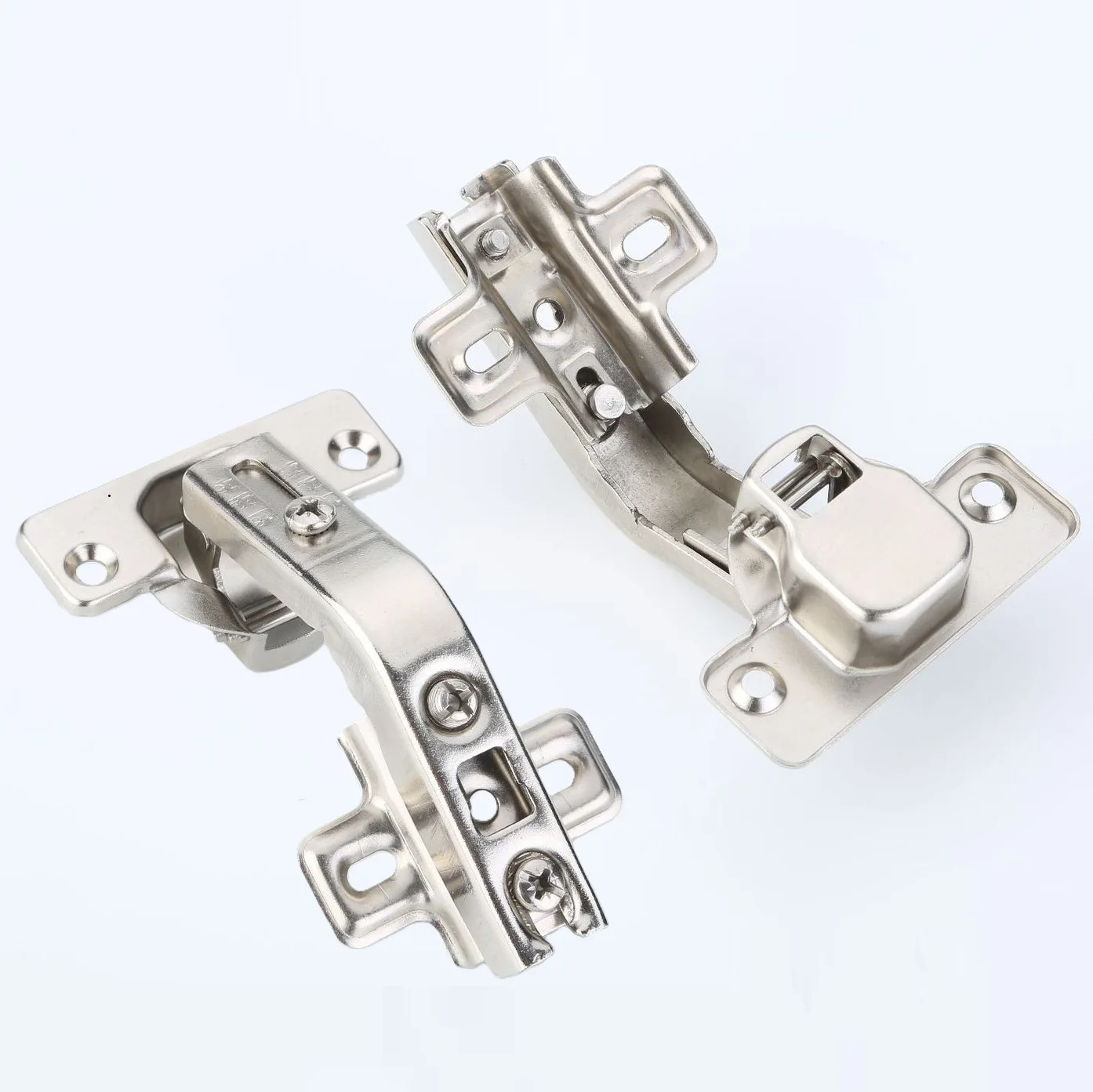 2Pcs 135 165 Degrees Hydraulic Cabinet Hinge For Kitchen Closet Corner Bi-folding Door
