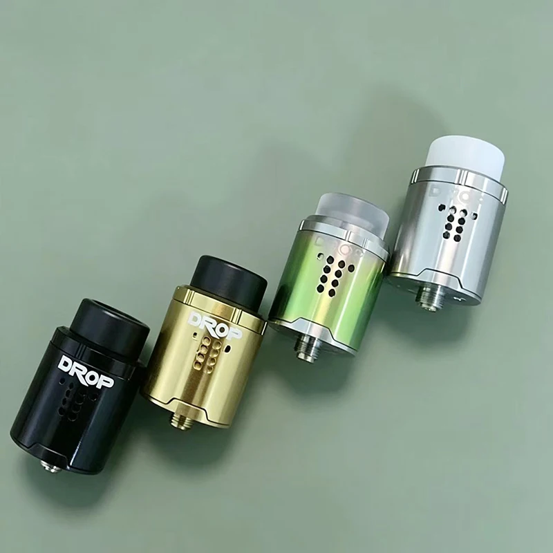 Drop RDA 24mm 316SS Single/Dual Coil Build Decorative Spare Part vs KENNEDY Apocalypse GEN 2 RDA - view 2