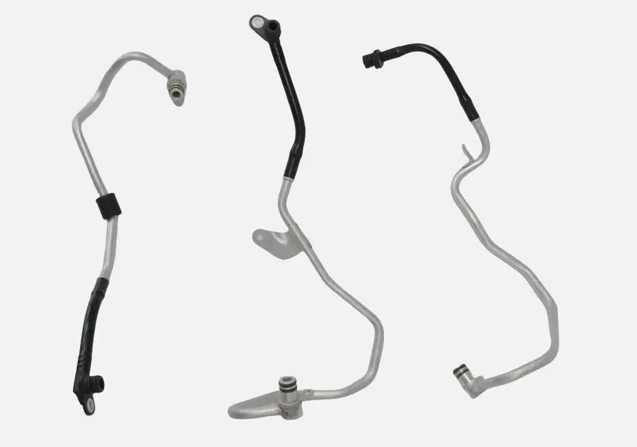 

3 piece Aluminum Turbo Coolant Line Fits Mercedes-Benz CLS550 E550 CL63 AMG