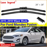 Escobillas de limpiaparabrisas de coche para Ford Mondeo Fusion 2015 2016 2017 2018 2019 limpiaparabrisas de ventana delantera 28 ""+ 28""