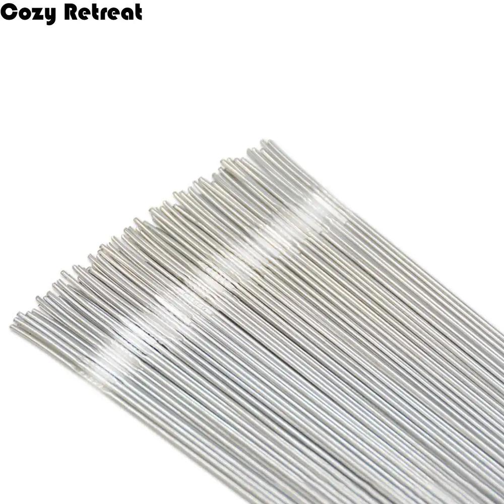 

50pcs aluminium-silicon aluminium welding wire Multiple sizes Good liquidity Low temperature welding wire Easy to operate