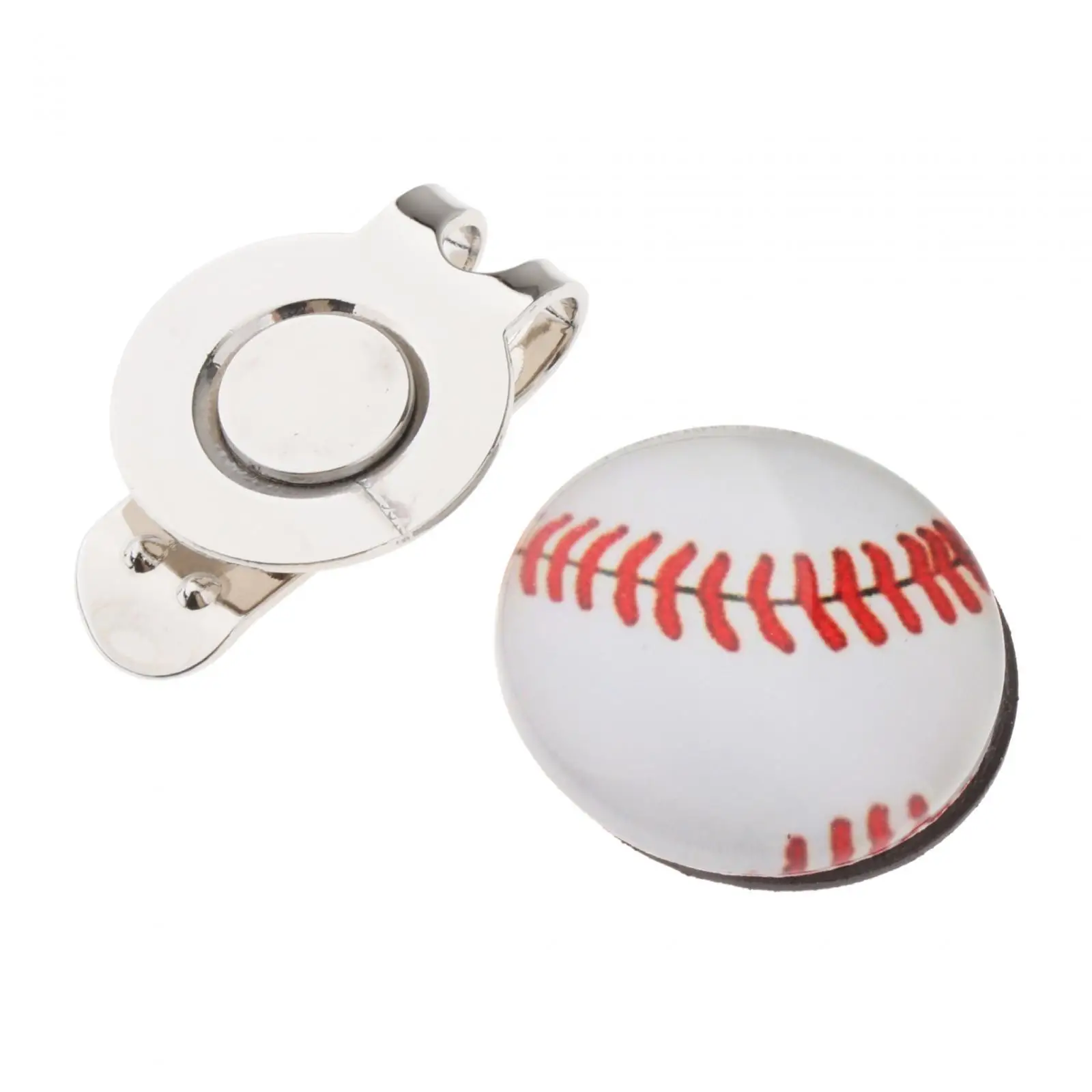 

Magnetic Golf Ball Marker Metal Hat Clip Alignment Tool Golf Mark for Practice Golfer Accessories
