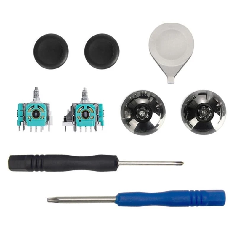 Metall Swap Thumbsticks Joysticks 3D Analog Stand Taste Griffe Anpassung Werkzeug für Serie 2 Controller X3UB – Detail 1