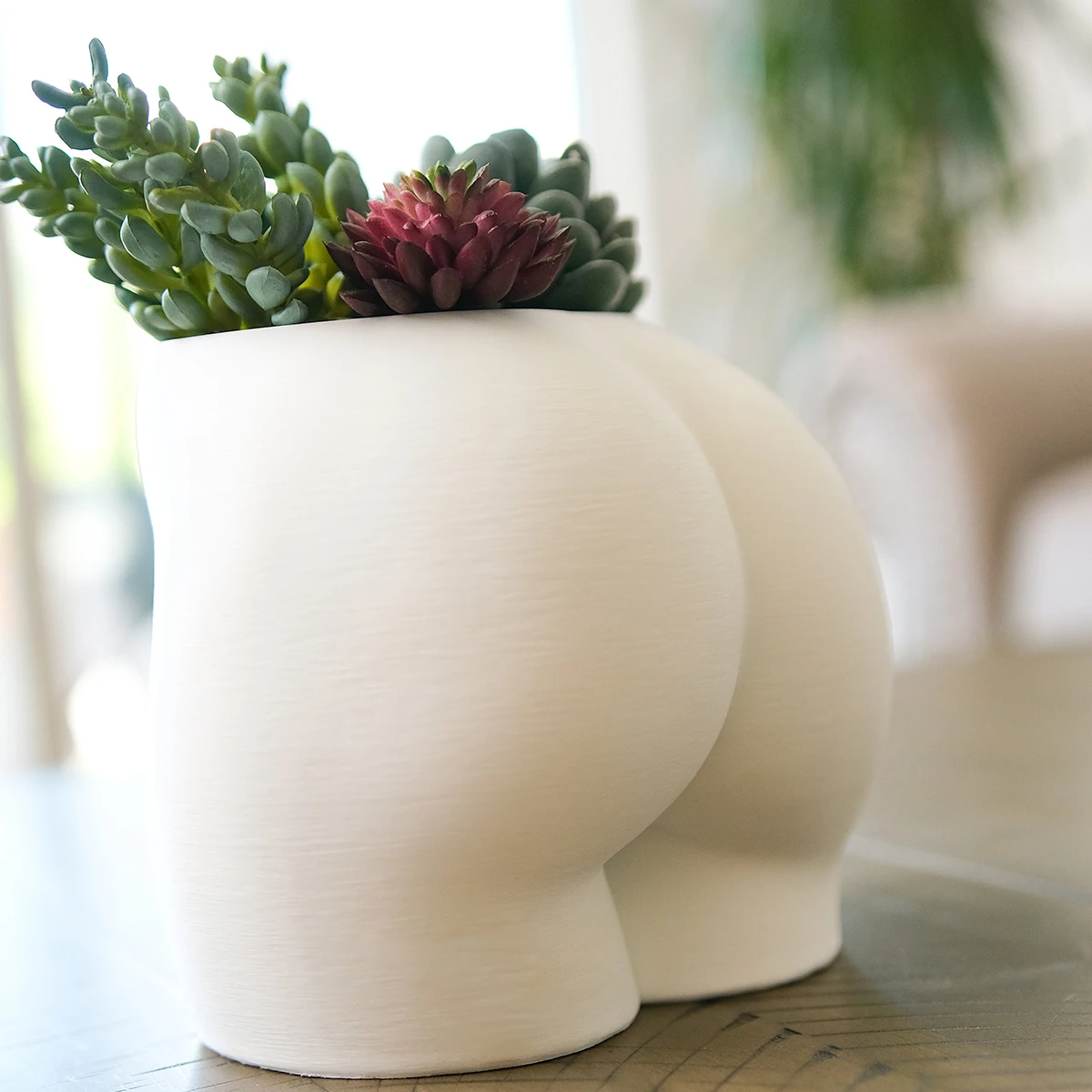 Lower Body PlanterFemale Body Shape PlanterResin PlanterSculpture DecorationModern Bohemian Plant Planter