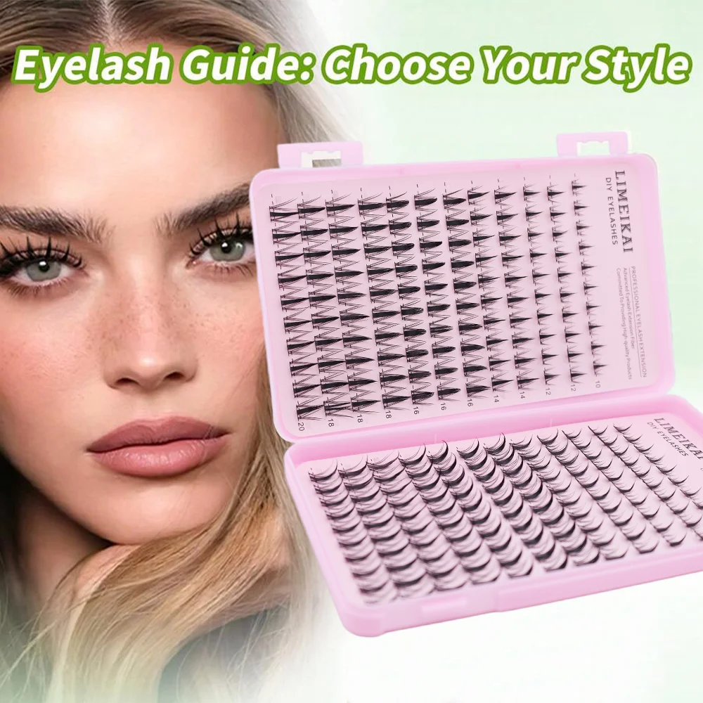 240 eyelash clusters, C-roll c - Eyelash Extension Home Service recension och pris