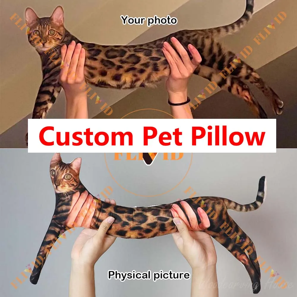 

Funny 3D Ugly Cat Pillow Custom Birthday Gift Animals Dog Pillows From Photo Pillow Pet Memorial Gift Personalized Dog Cat Gift