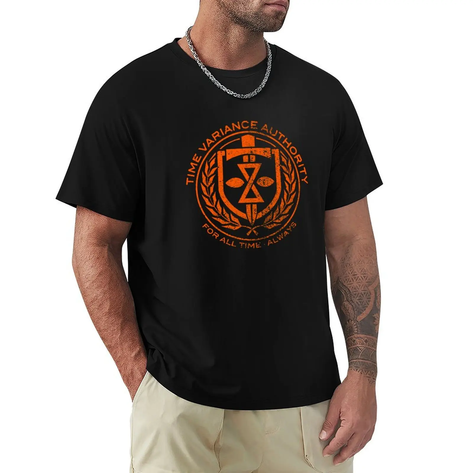 Tva T-Shirt Minimal Art Print T-Shirt