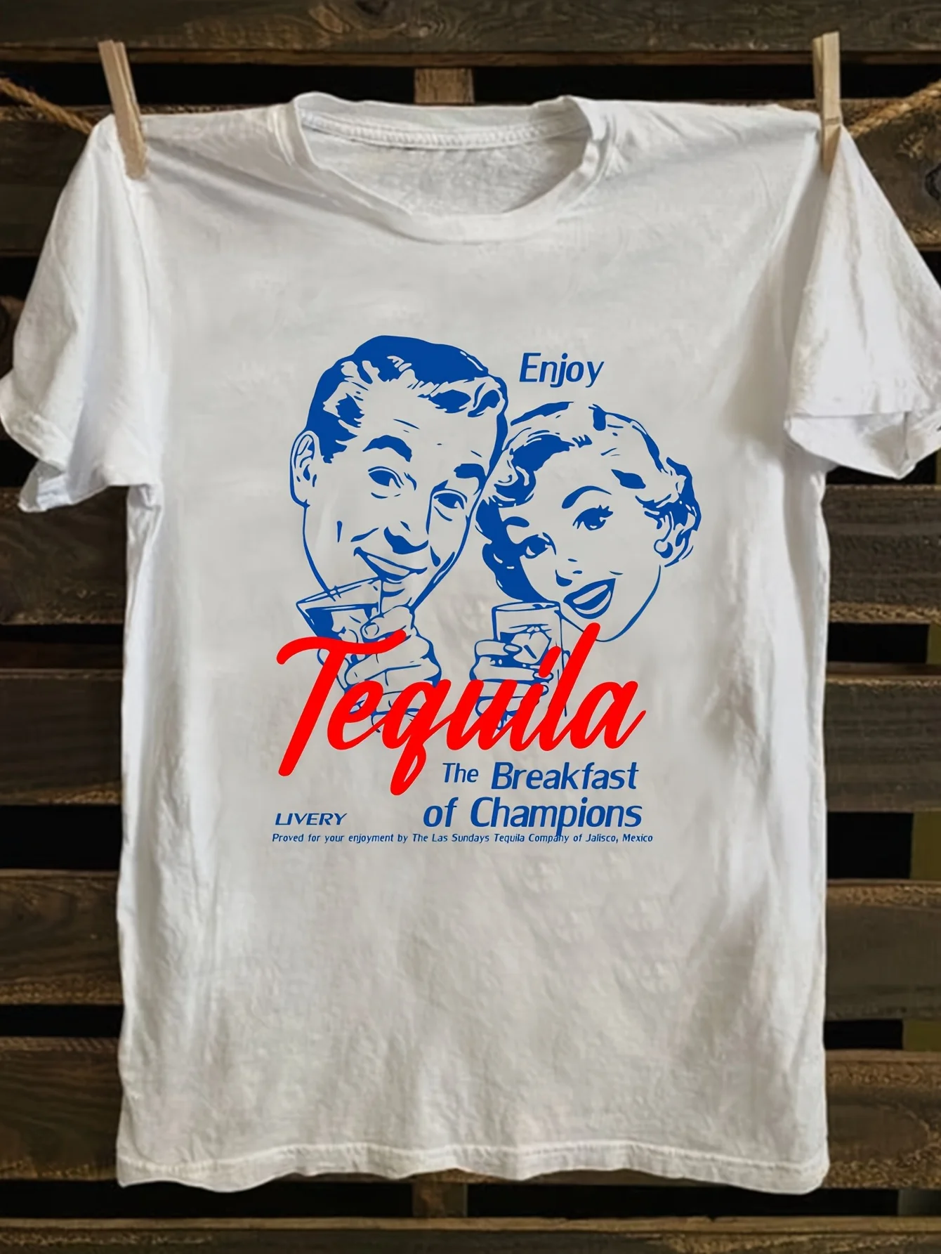 Camiseta clásica con estampado de cócteles Tecatekenya y Sapporo de 1979 - Camisa negra informal con cuello redondo, adecuada tanto para hombres como para mujeres