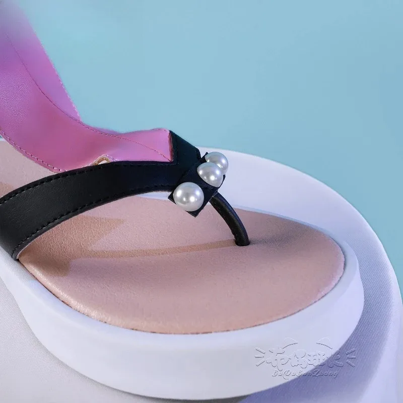 

2025 22 Anime Zenless Zone Zero Game Thymefield Cosplay Shoes for Summer Hot Women Swimwear Outfits Alice Shoe Role-play P