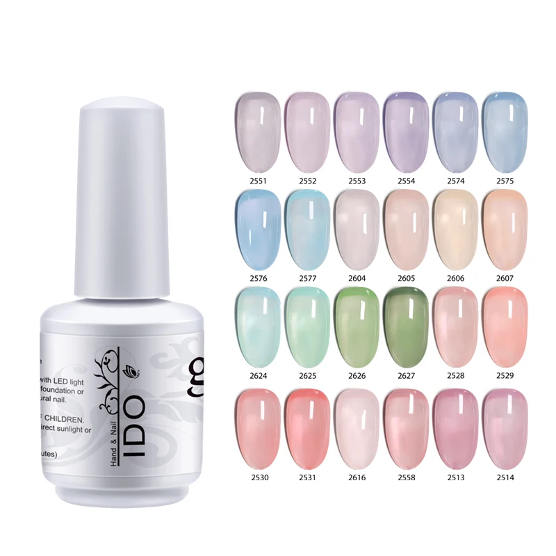 2026 Popular Spring Blossom Meadow  Blue Green Gel Nail Polish Mint Mambo Style All-match Popular Gel