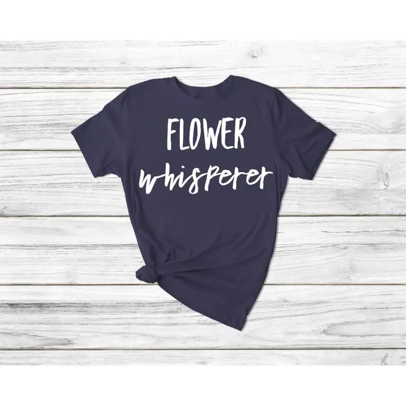 

Футболка Flower Whisperer Dealer Florist Arranging Gardener Cultivator Любитель растений