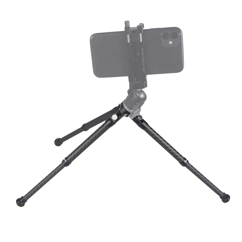 Mini Stativ Halterung Carbon Faser Desktop Ausziehbare Stativ Universal 1/4 "Schraube für DJI OSMO360 für Telefon DSLR Kamera – Detail 19