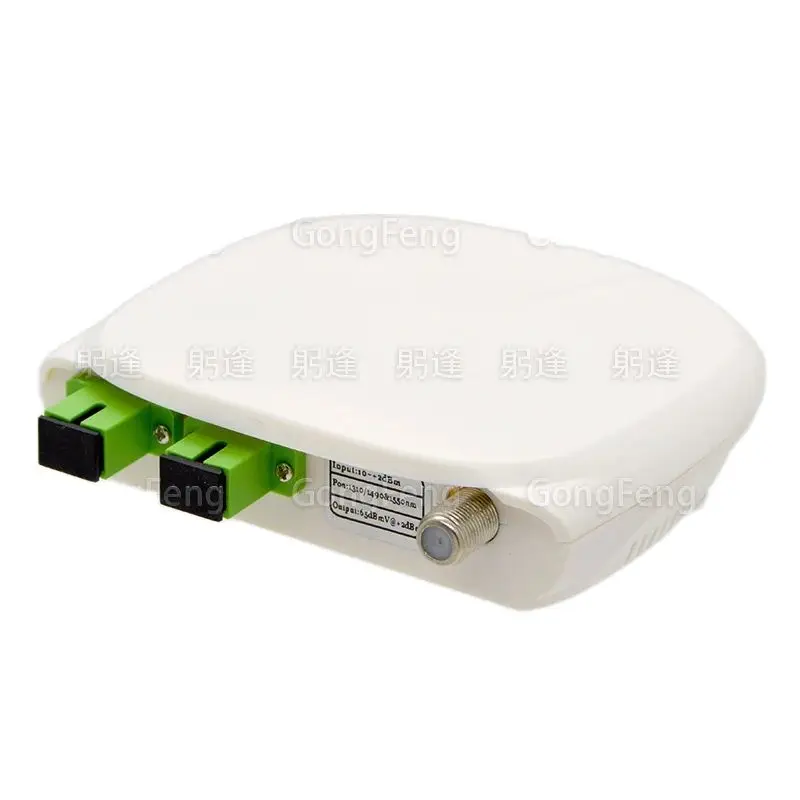 Imagem -03 - Ftth Catv Mini Node Receptor Óptico Passivo Conversor Fotoelétrico Wdm Polegada rf Nível de Saída 60 Dpi para Pon Preço Baixo Atacado