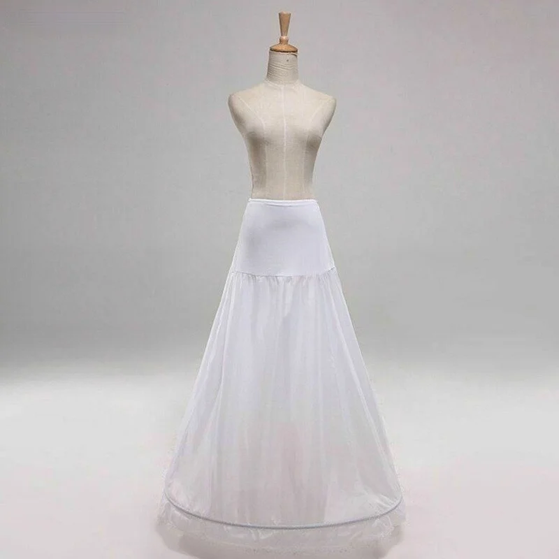 Jupon Sophia à Taille artificiel astique pour Patients, Robe de Mariée Sirène, Crinoline, Sous-Jupe en Stock, Prix de Gros, 1 Cerceau