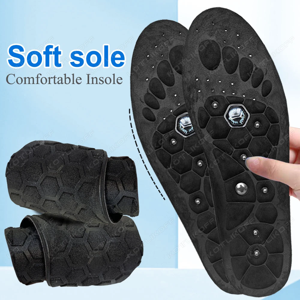 Unisex Magnetische Therapie Sport Inlegzolen Acupressuur Massage Steunzool Afslanken Gewichtsverlies Anti-vermoeidheid Gezondheidszorg Pads