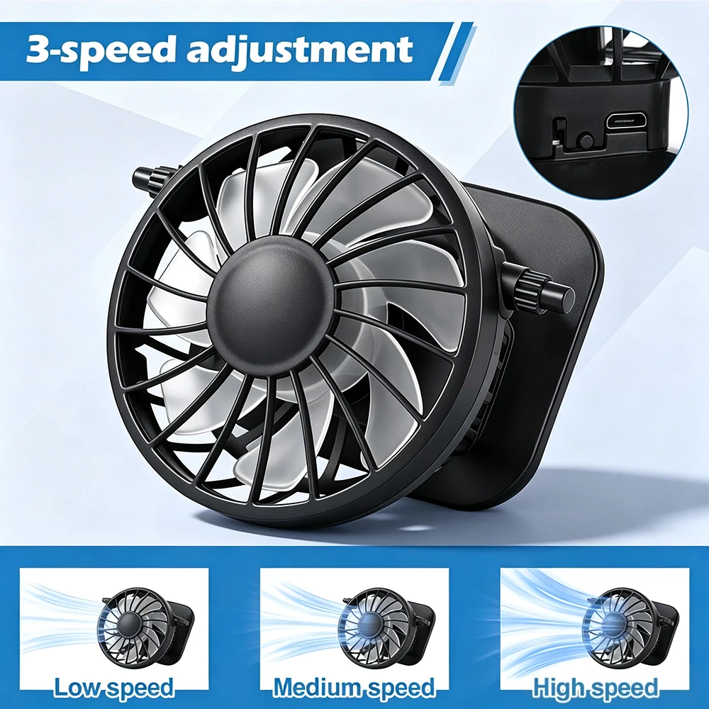 1Pcs Solar Powered Fan Hat for Men Women Wide Brim Hat with 2 Fans 3-Speed UPF 50+ Outdoor Activities Fishing Beach Sun Hat