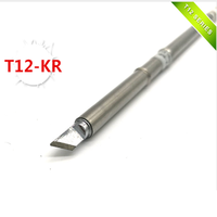 QUICKO T12-KR Solder iron tips welding heads tools for FX9501/907 T12 Handle 7s melt tin OLED soldering station