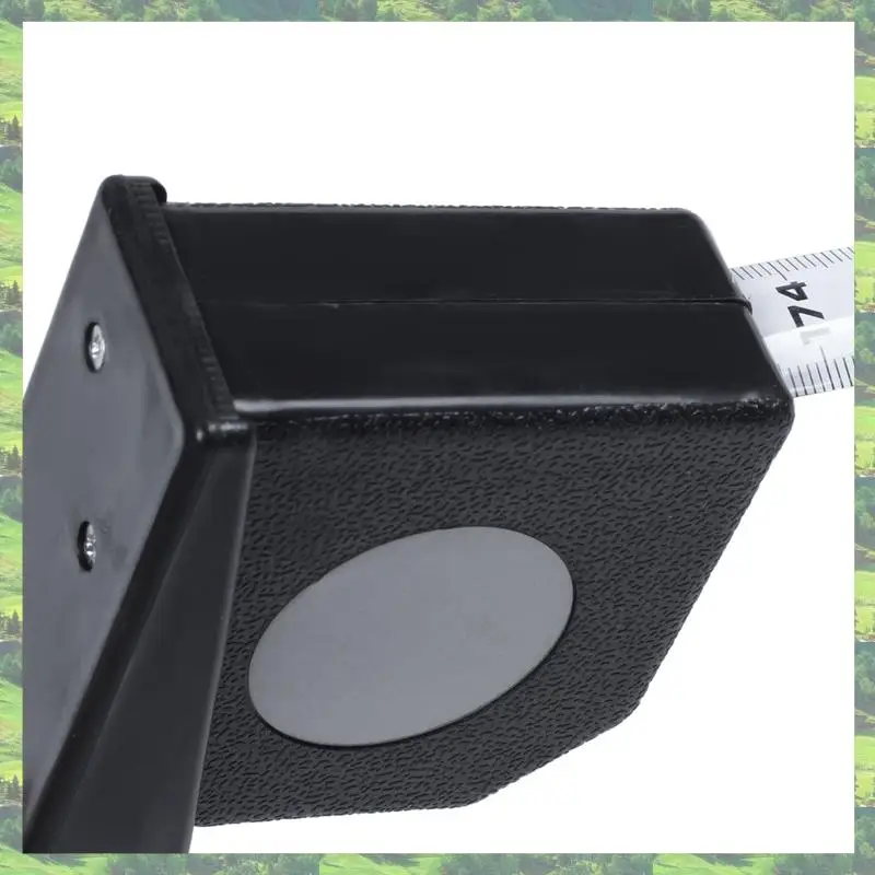 A59Z-4 個 200 センチメートル身長計黒壁掛け身長計成長定規センチメートルメトリックテープメジャー